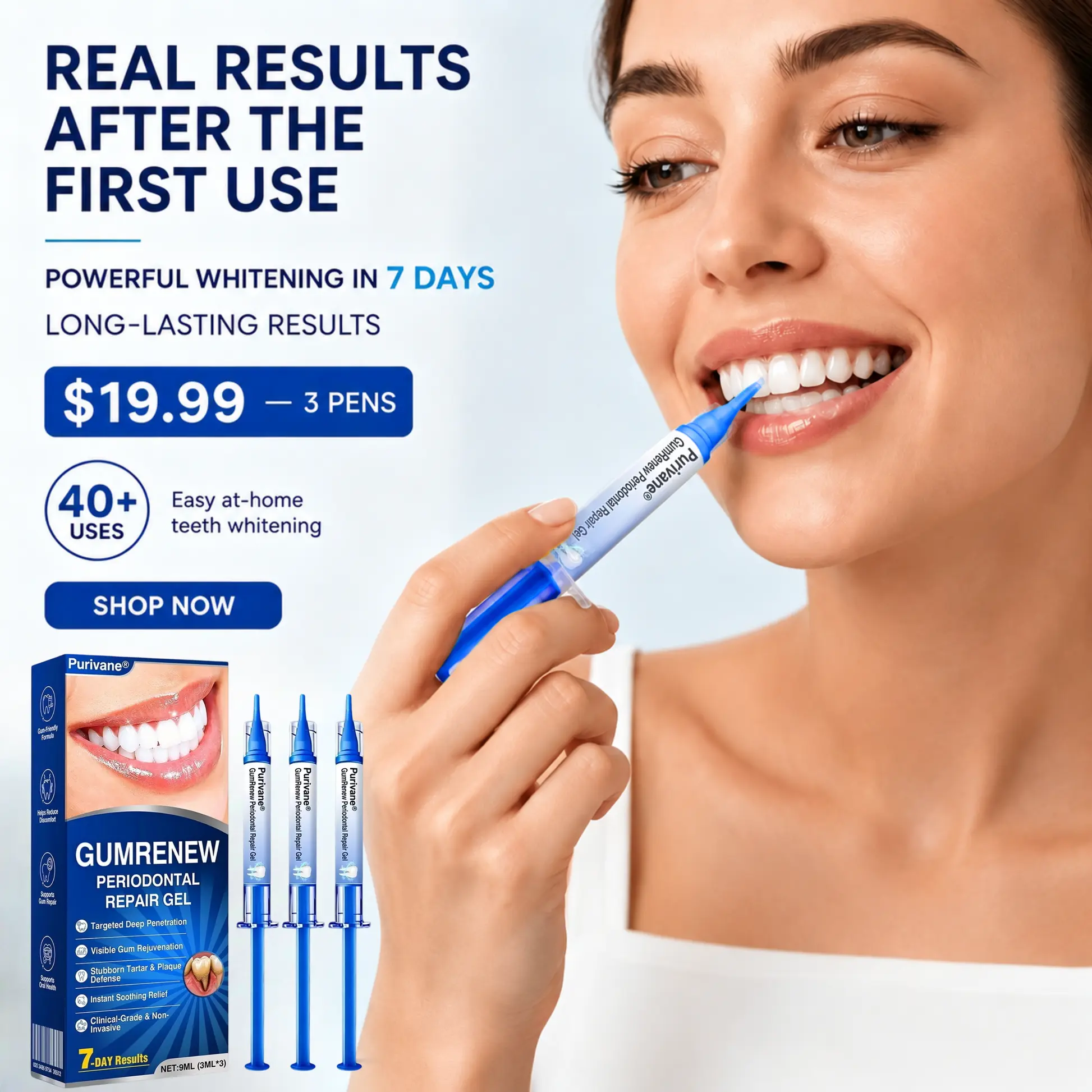 𝗣𝘂𝗿𝗶𝘃𝗮𝗻𝗲® 𝗚𝘂𝗺𝗥𝗲𝗻𝗲𝘄 Periodontal Repair Gel