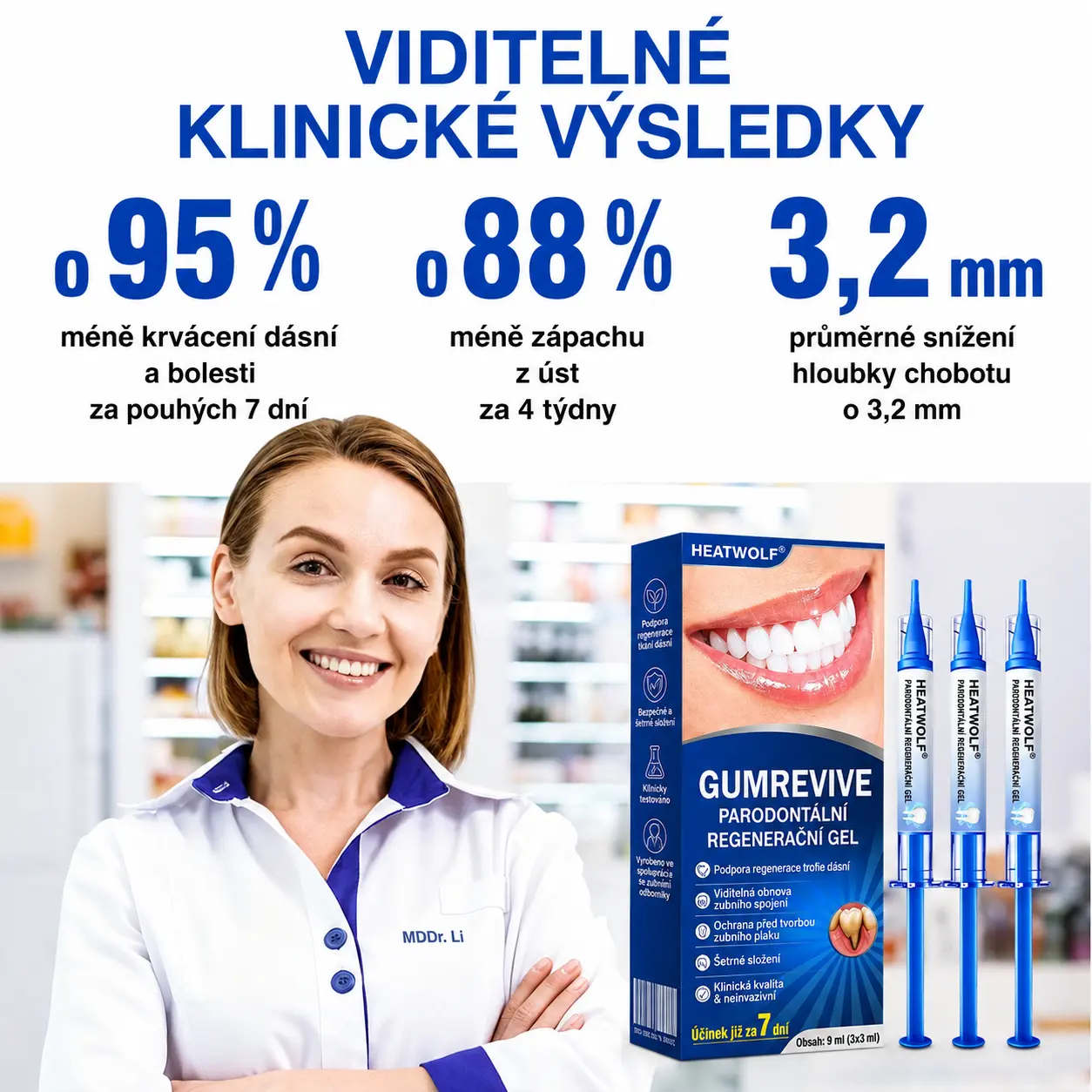 🇨🇿 HEATWOLF® 🦷 GumRevive parodontální opravný gel🥚