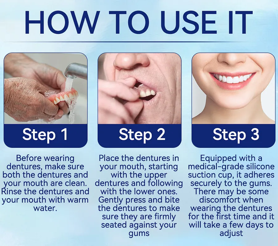 BQYOOM™ Adsorption Dentures