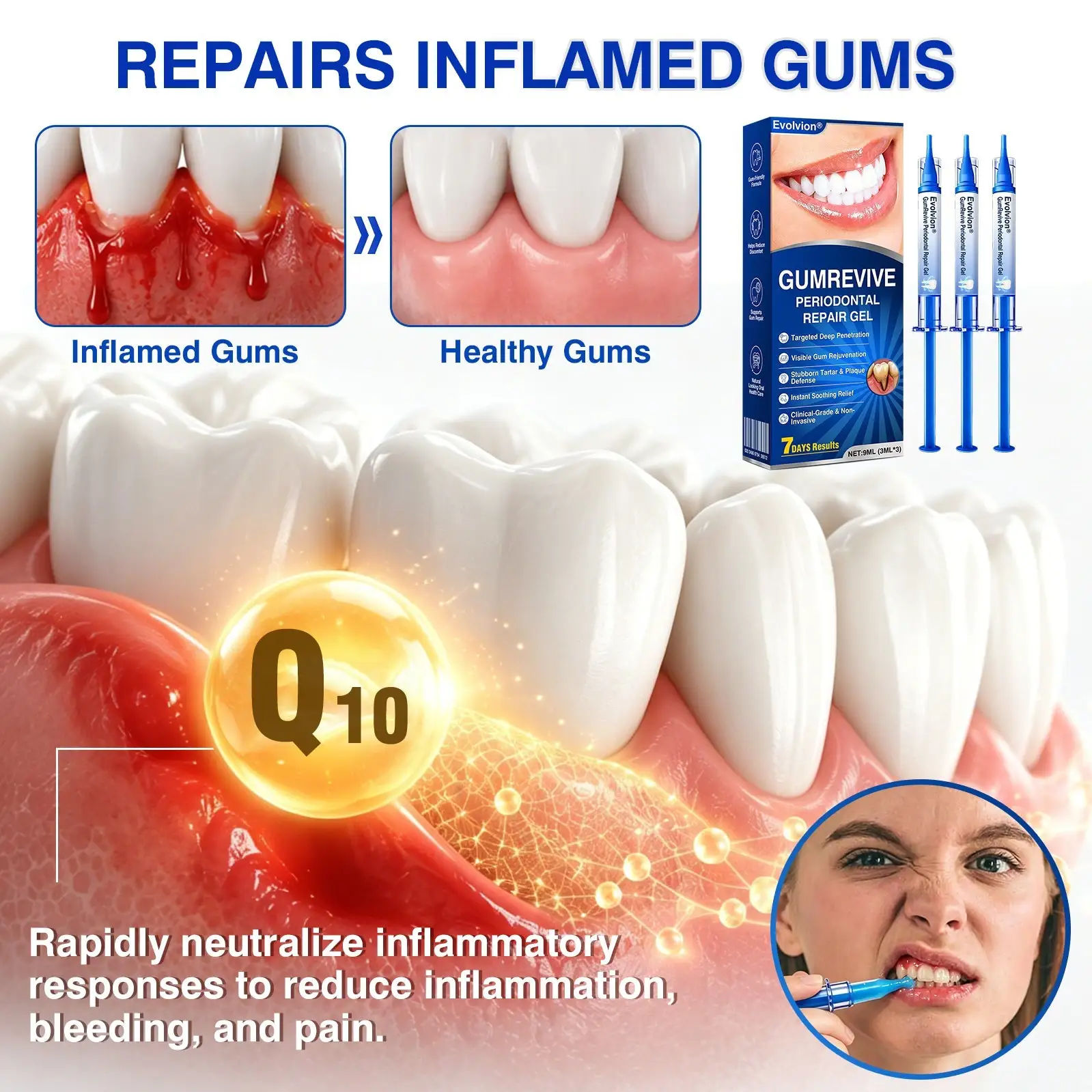 Evolvion® GumRevive Periodontal Repair Gel