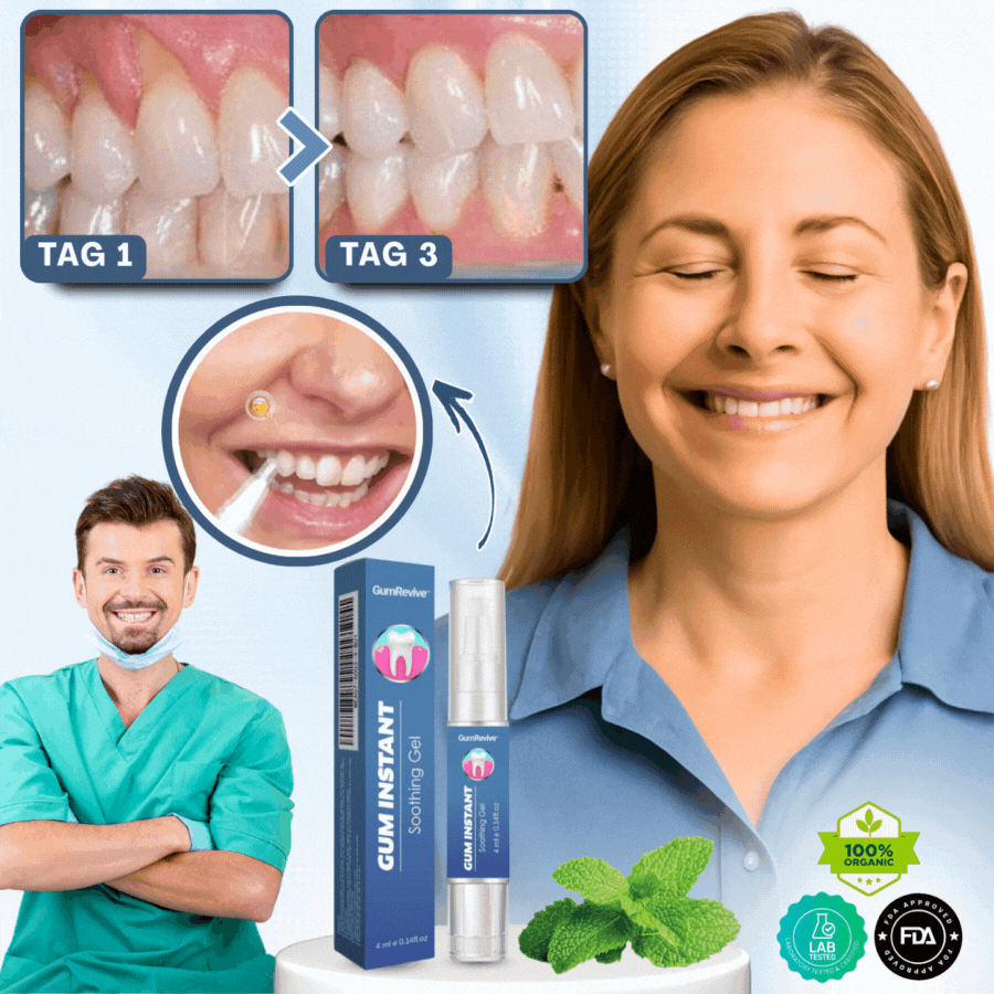 GumRevive™ | Zahnfleisch Sofort-Gel