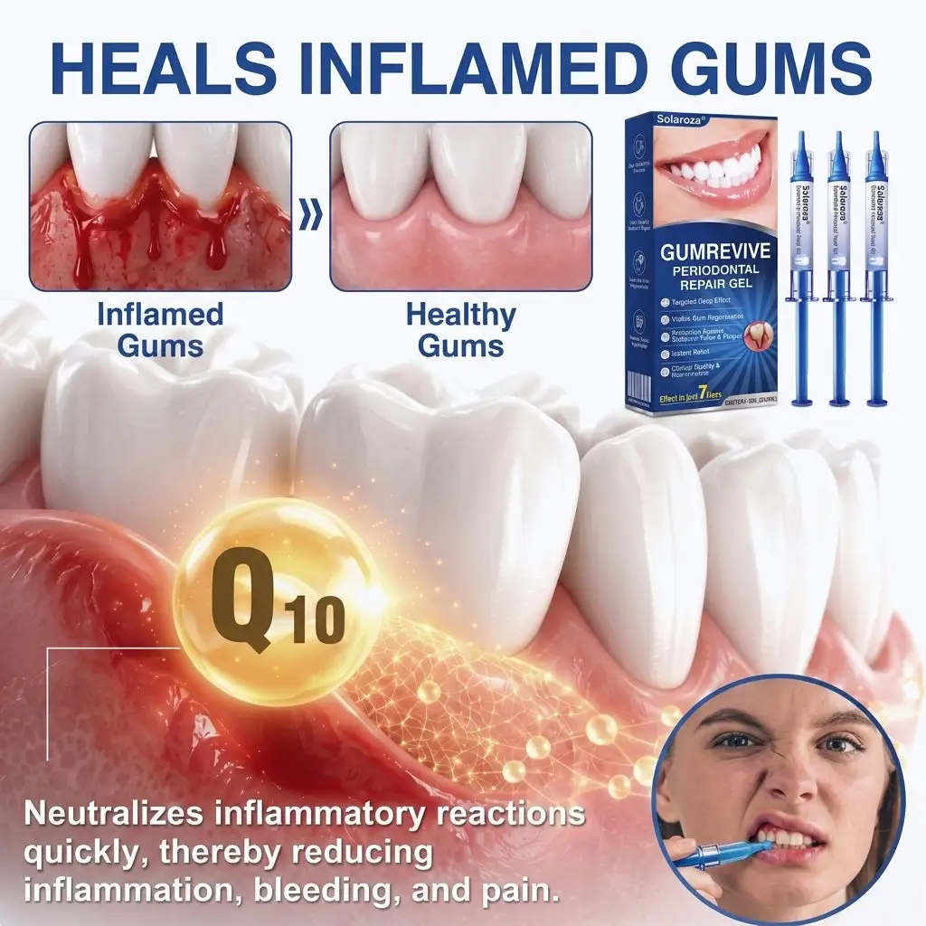 SOLAROZA® GumRevive Periodontal Repair Gel