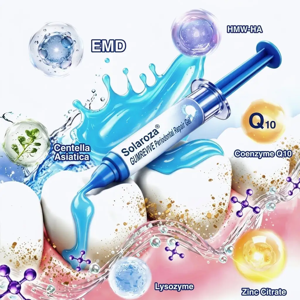 SOLAROZA® GumRevive Periodontal Repair Gel