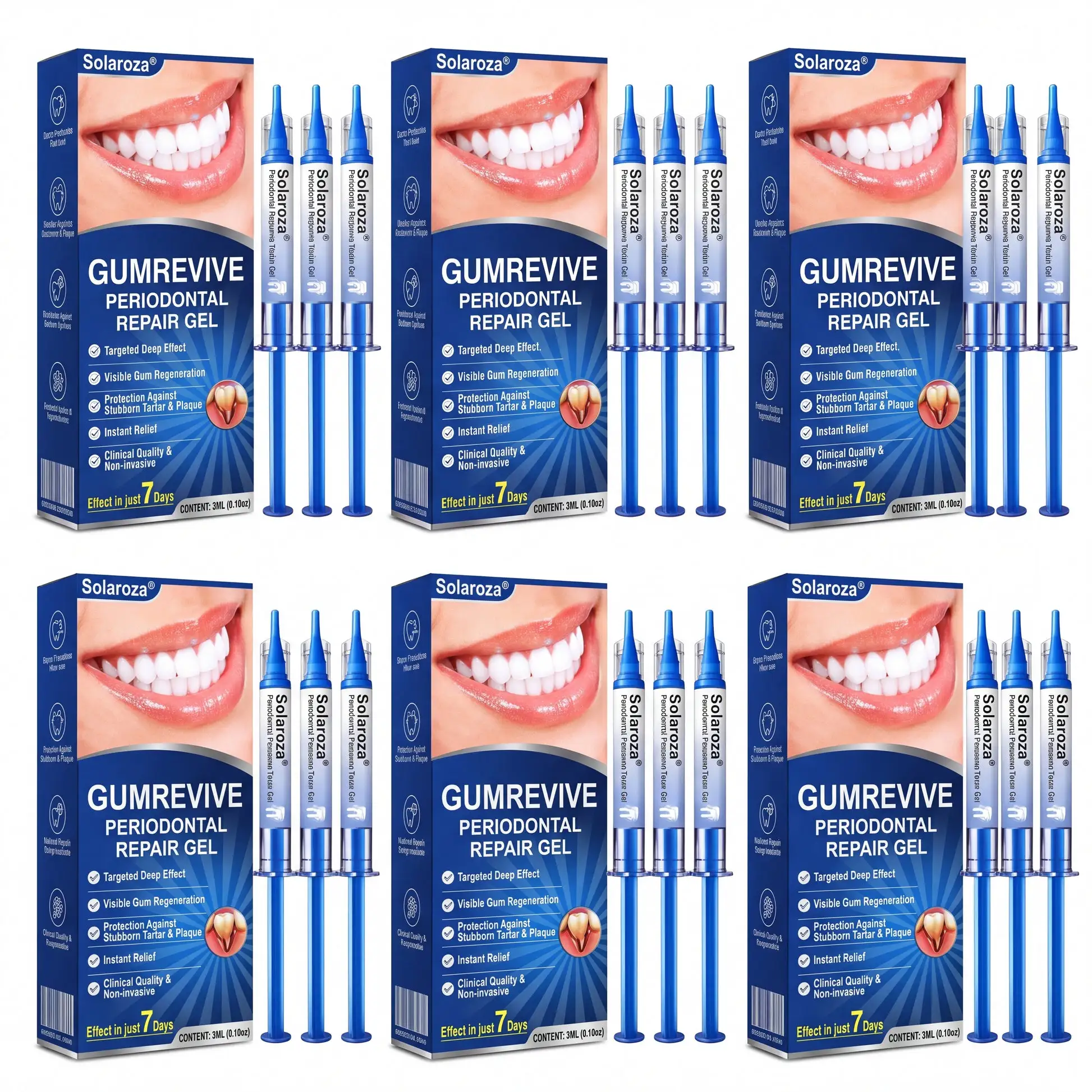 SOLAROZA® GumRevive Periodontal Repair Gel