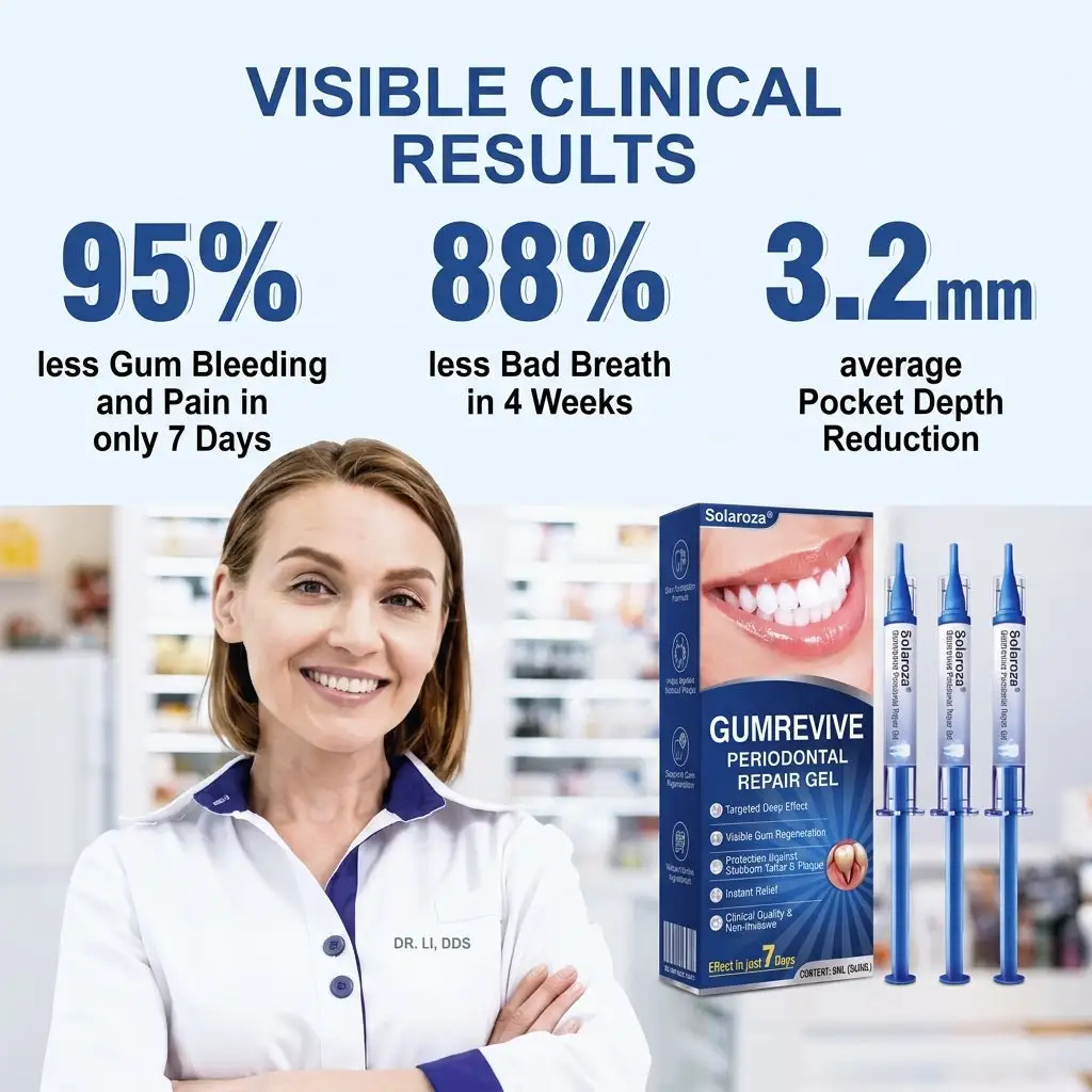 SOLAROZA® GumRevive Periodontal Repair Gel