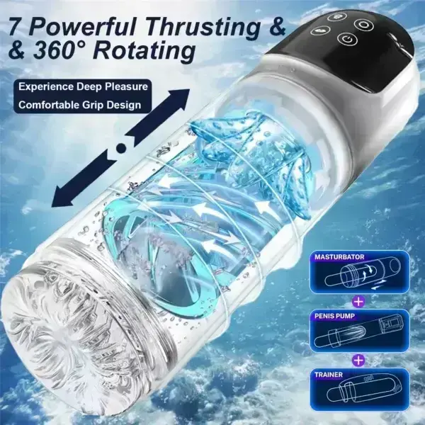 THRUSTIX Pro Smart LCD 9-in-1 Performance Trainer for Men