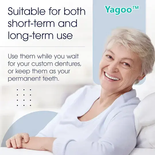 Yagoo™ Custom Custom-Fit Full Functional Dentures