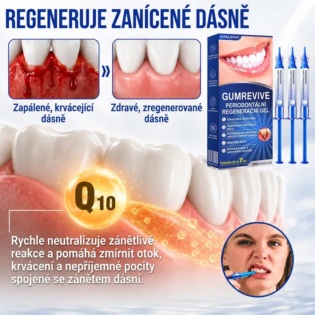 𝐕𝐢𝐭𝐚𝐥𝐢𝐬𝐲𝐬® Parodontální Regenerační Gel GumRevive