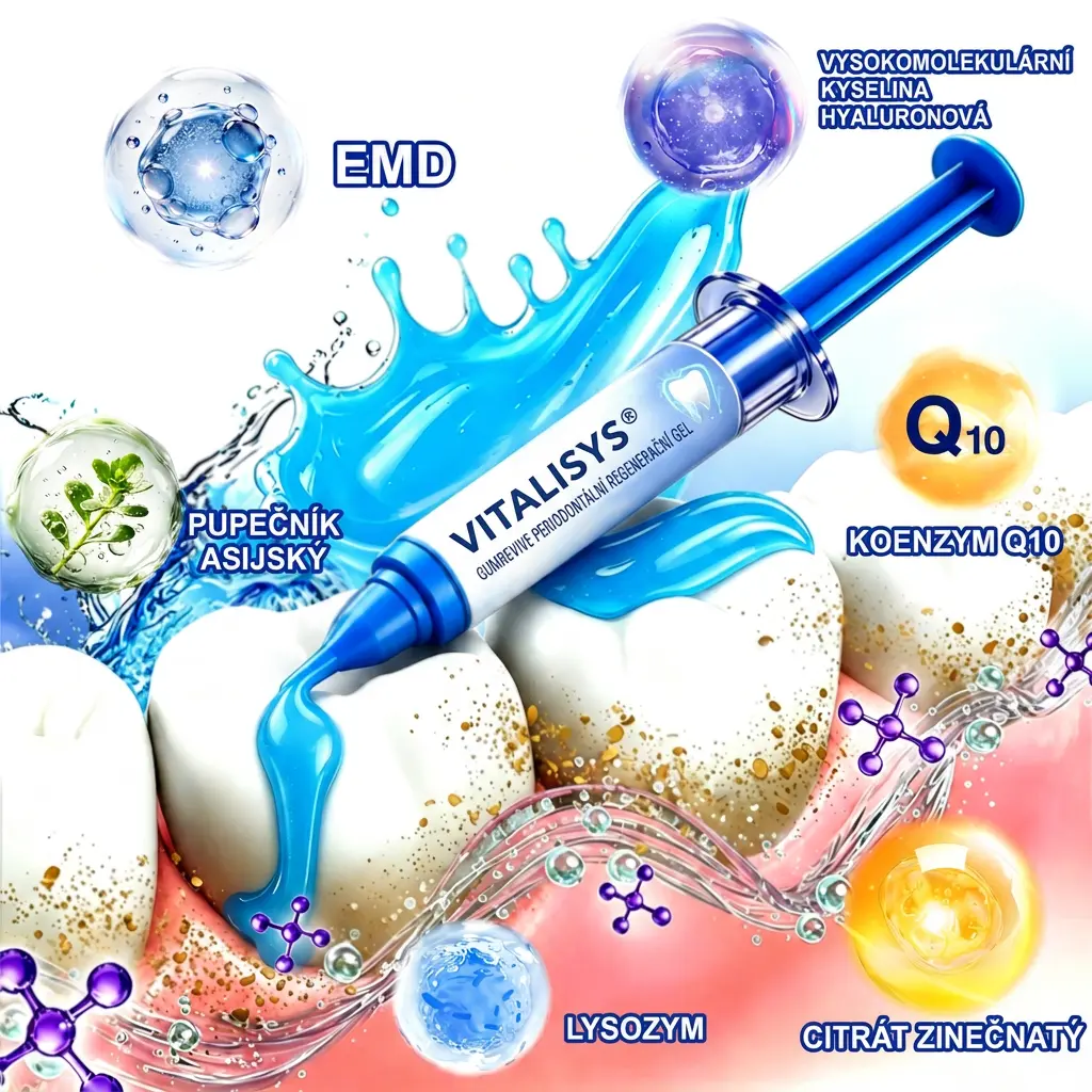 𝐕𝐢𝐭𝐚𝐥𝐢𝐬𝐲𝐬® Parodontální Regenerační Gel GumRevive