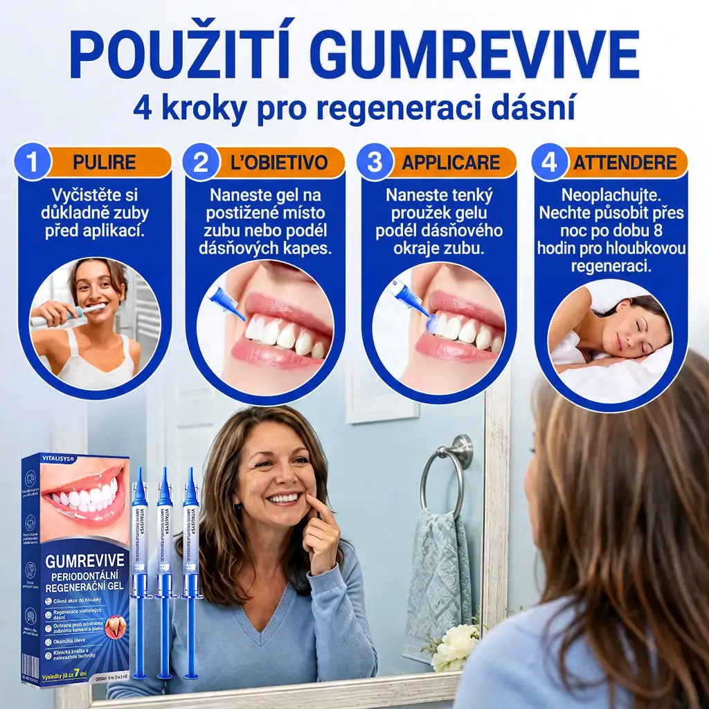 𝐕𝐢𝐭𝐚𝐥𝐢𝐬𝐲𝐬® Parodontální Regenerační Gel GumRevive