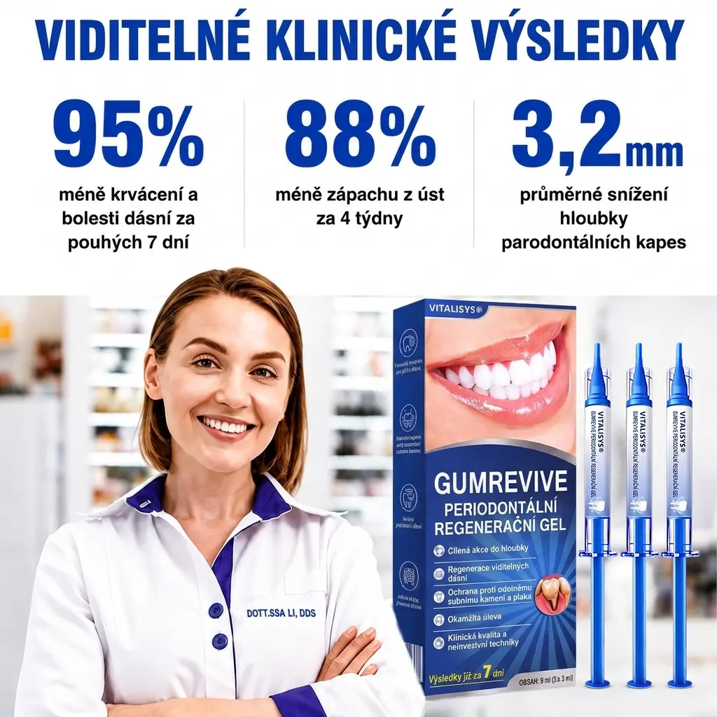 𝐕𝐢𝐭𝐚𝐥𝐢𝐬𝐲𝐬® Parodontální Regenerační Gel GumRevive