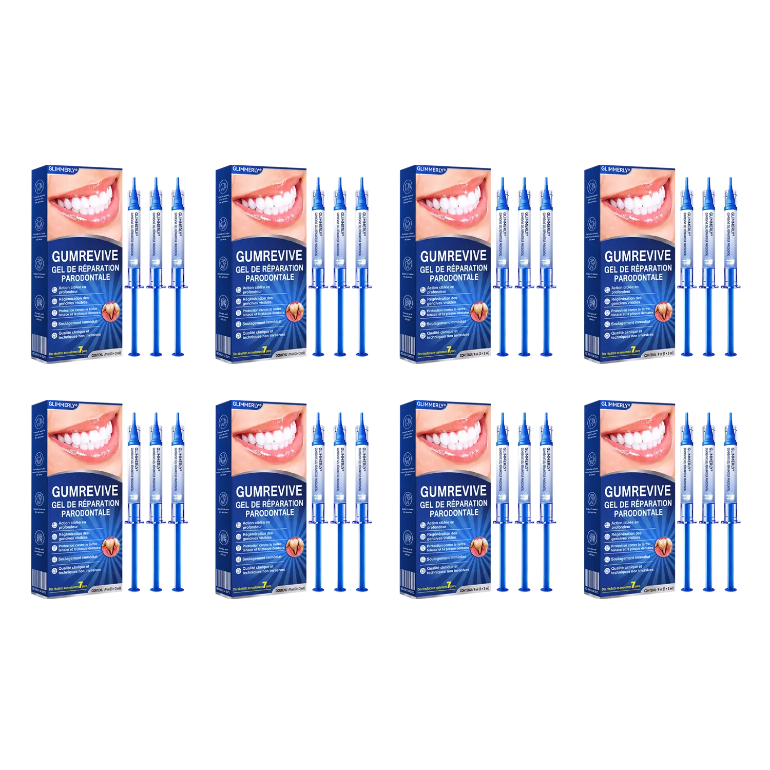 Glimmerly® Gel de Réparation Parodontale GumRevive