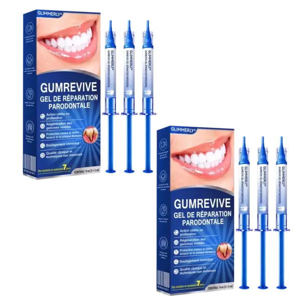 Glimmerly GumRevive – Gel de Réparation Parodontale