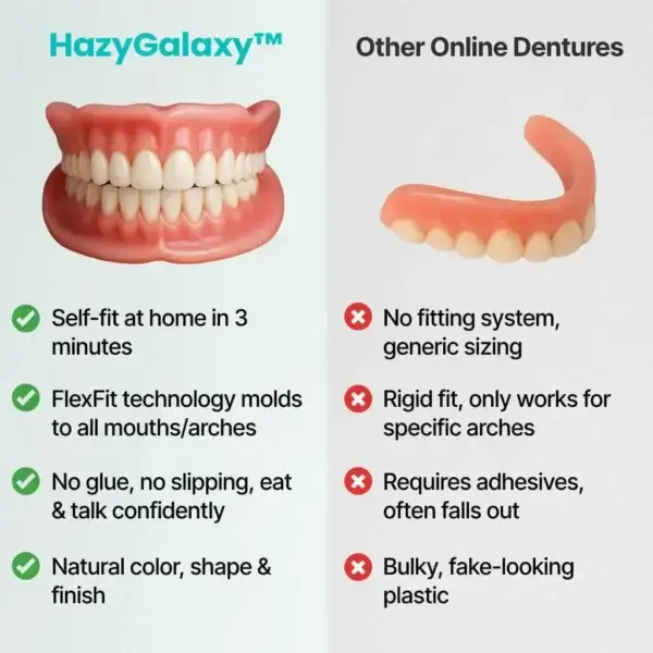HazyGalaxy™ Functional Dentures