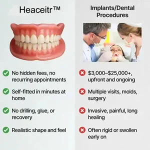 Heaceitr Full Denture Set