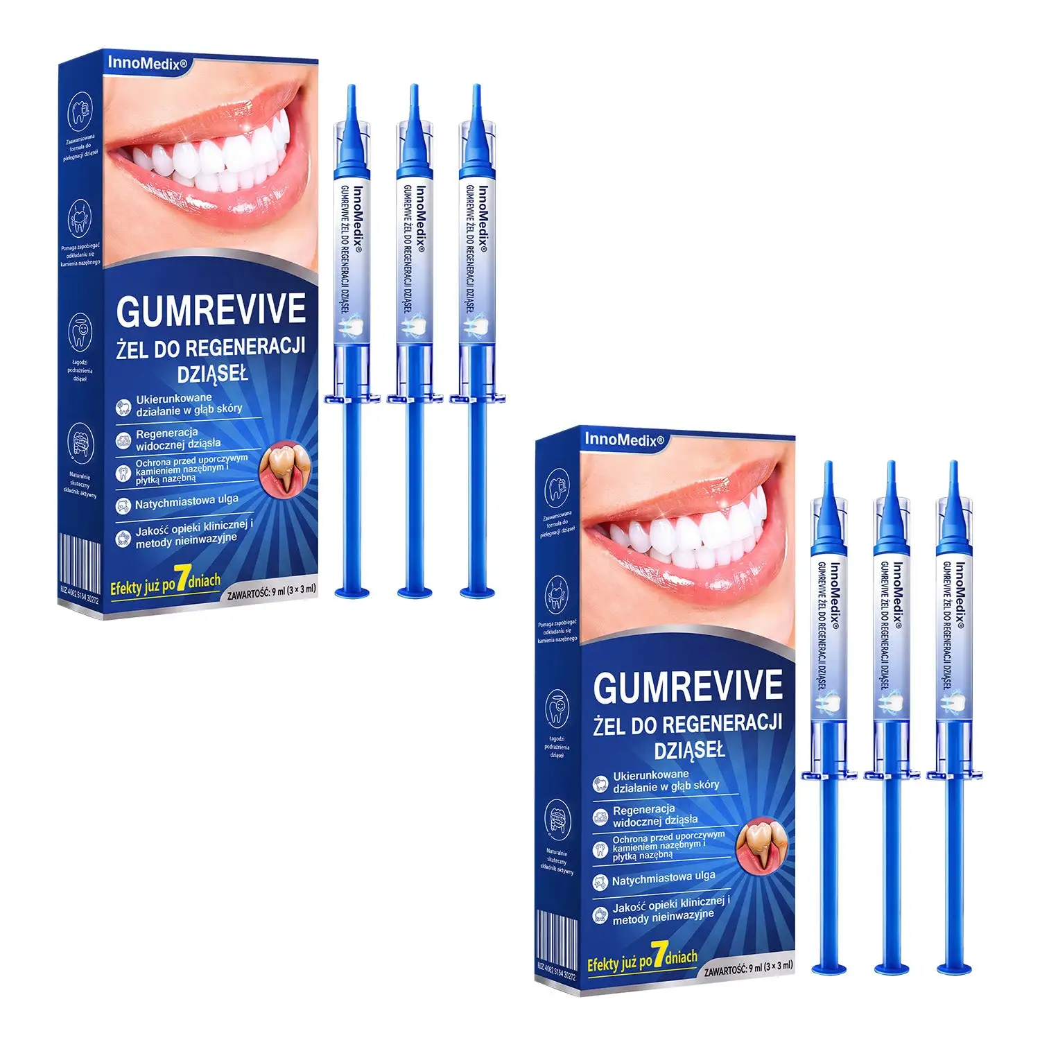 InnoMedix® GumRevive Żel Regenerujący Dziąsła - Dla zdrowszych dziąseł i pewniejszego uśmiechu