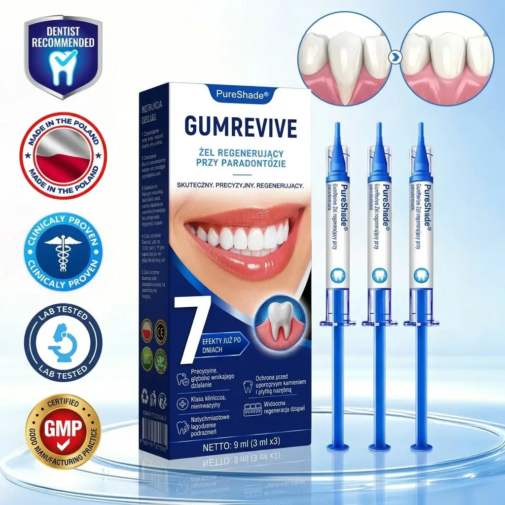 PureShade® GumRevive – Regeneracja dziąseł