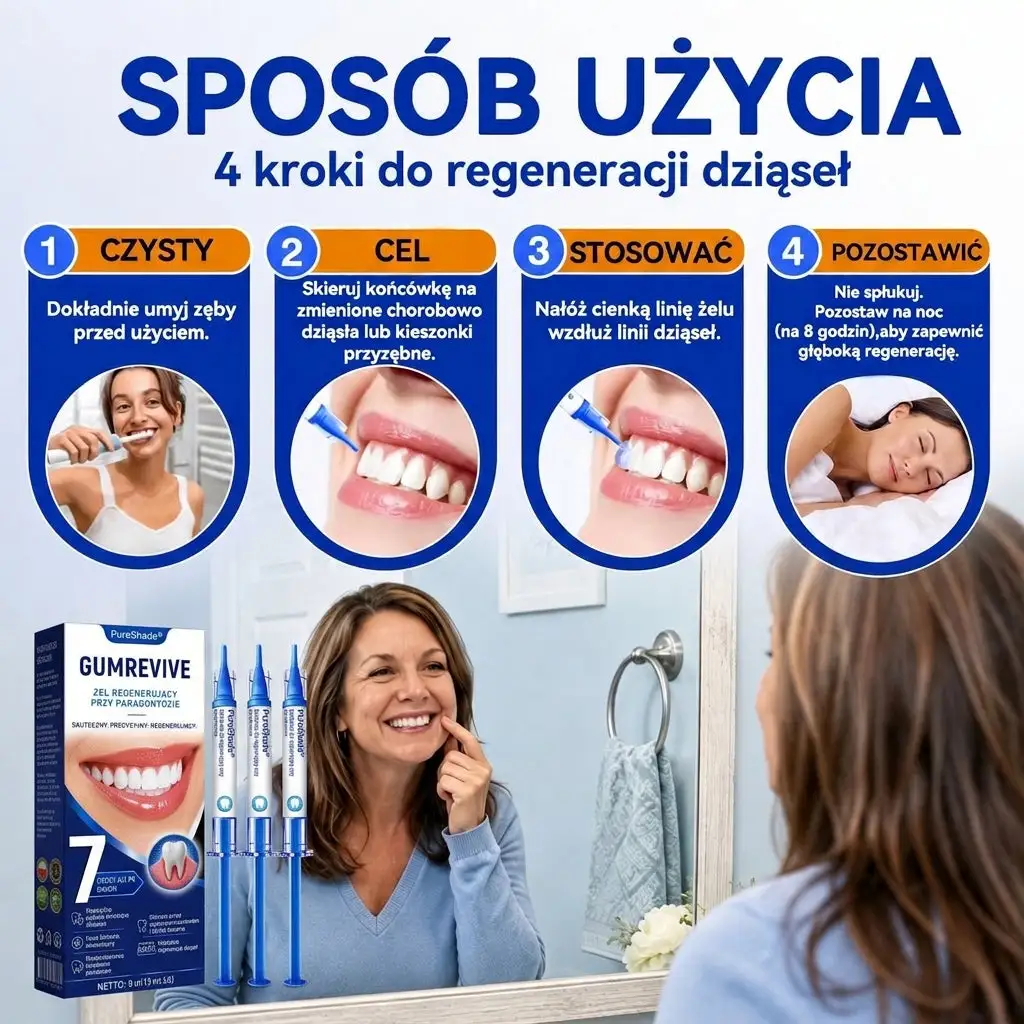 PureShade® GumRevive – Regeneracja dziąseł