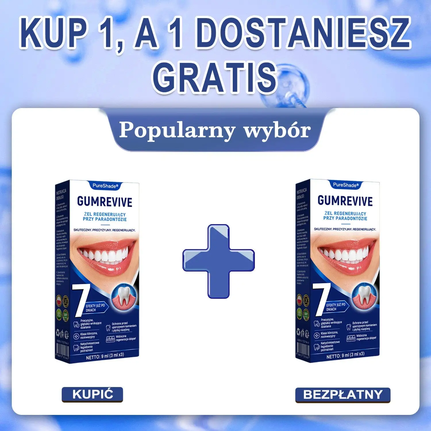 PureShade® GumRevive – Regeneracja dziąseł