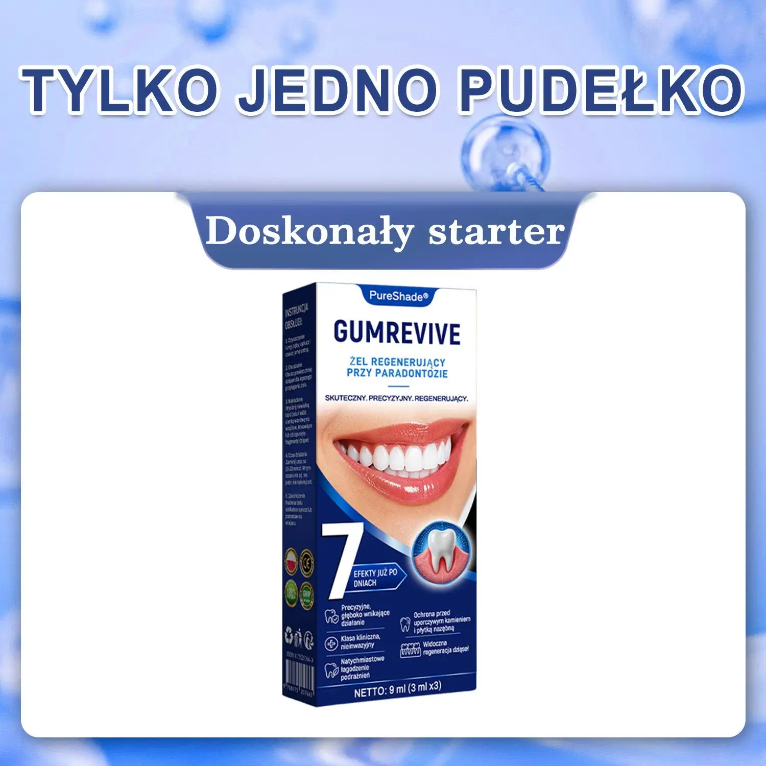 PureShade® GumRevive – Regeneracja dziąseł