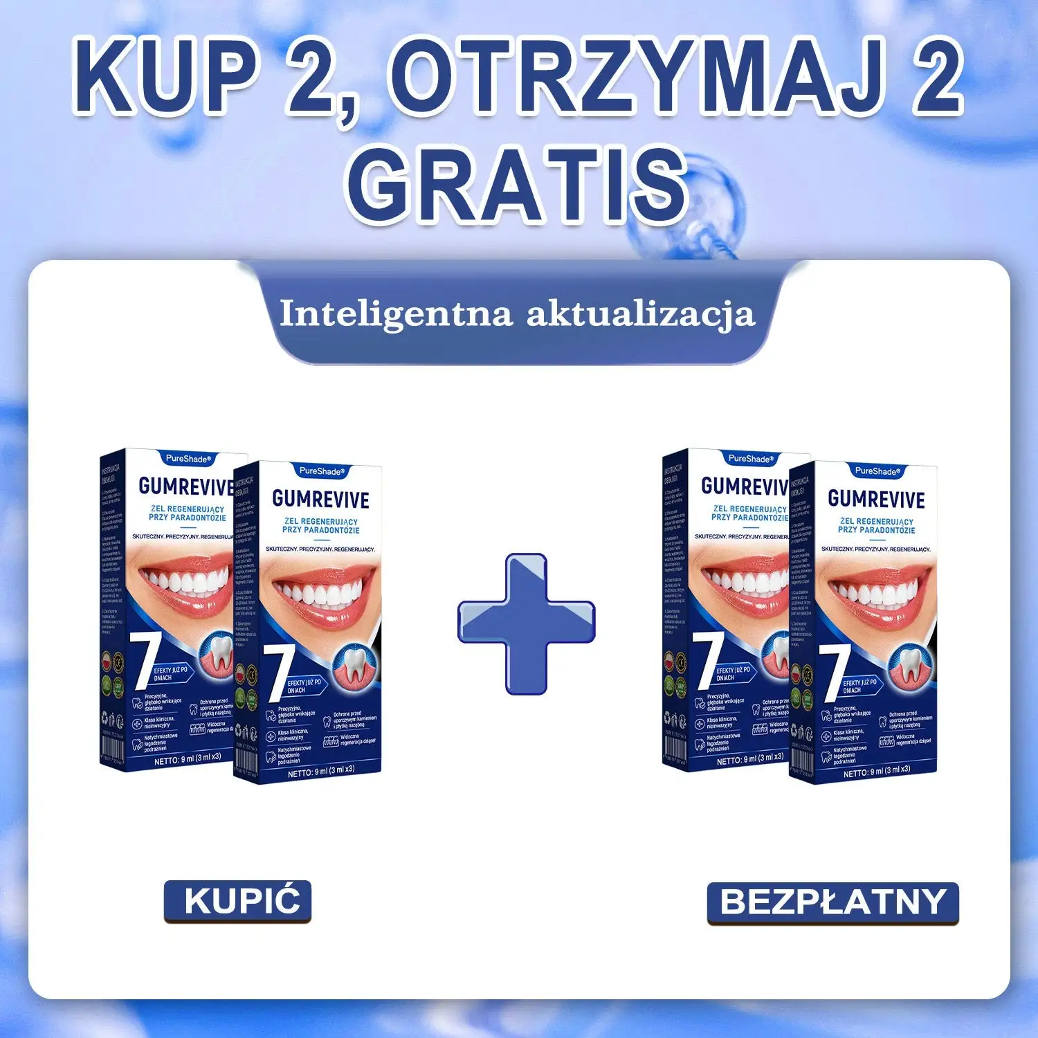 PureShade® GumRevive – Regeneracja dziąseł