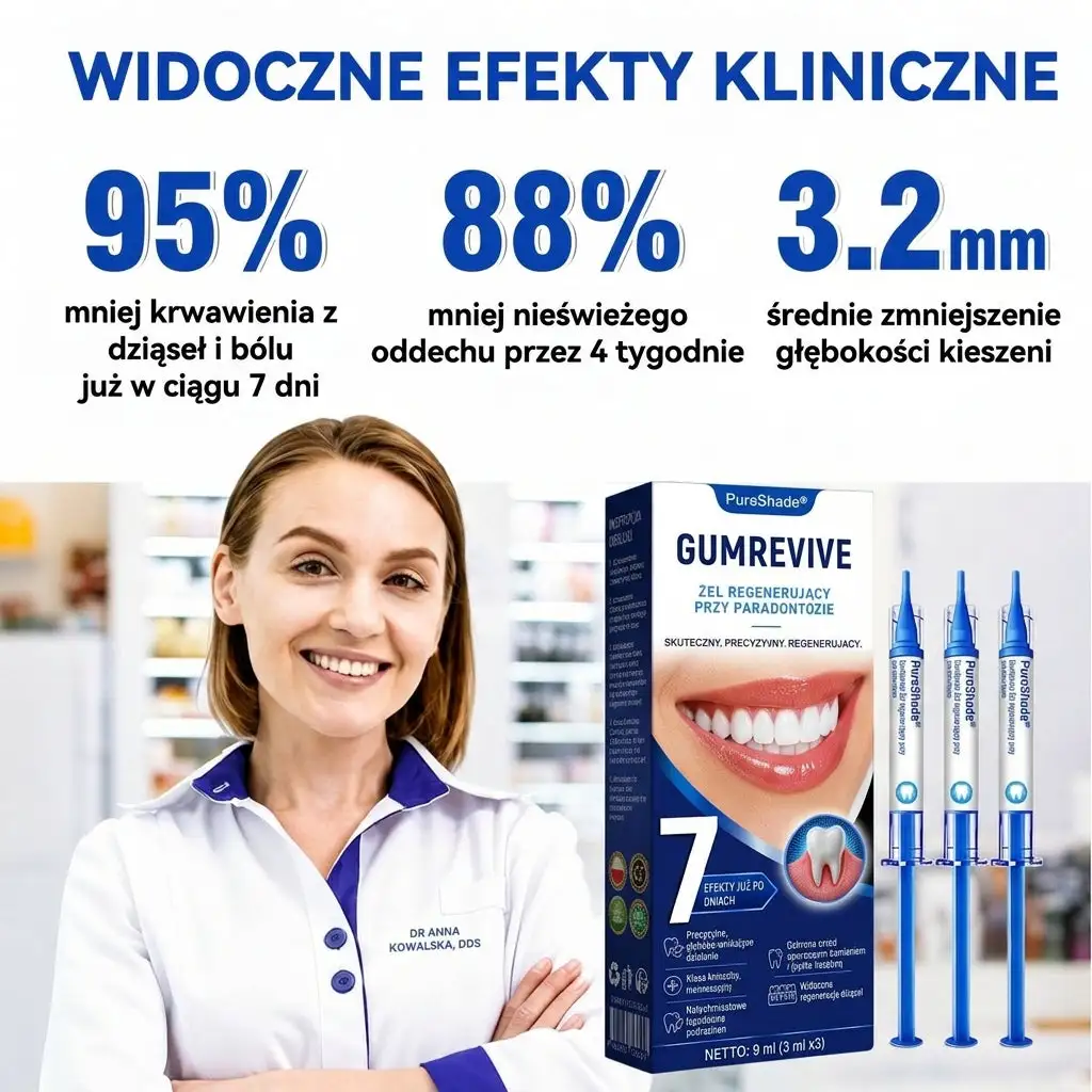 PureShade® GumRevive – Regeneracja dziąseł