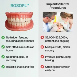 ROSOPL™ Custom-Fit Functional Dentures