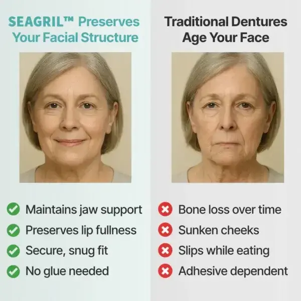 SEAGRIL™ Custom-Fit Full Dentures