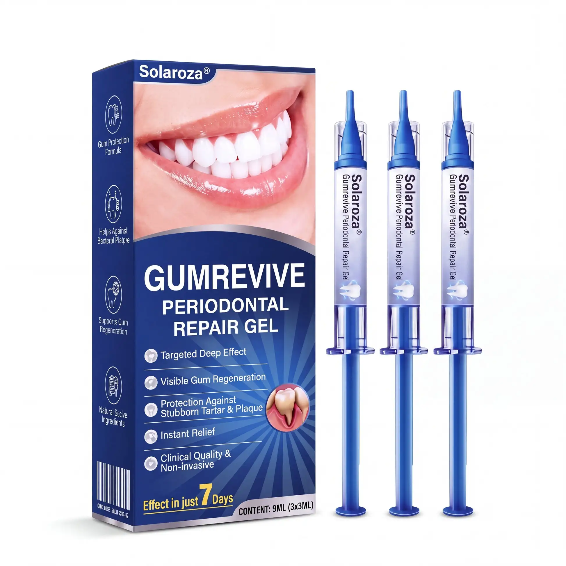 SOLAROZA® Gum Revive Periodontal Repair Gel