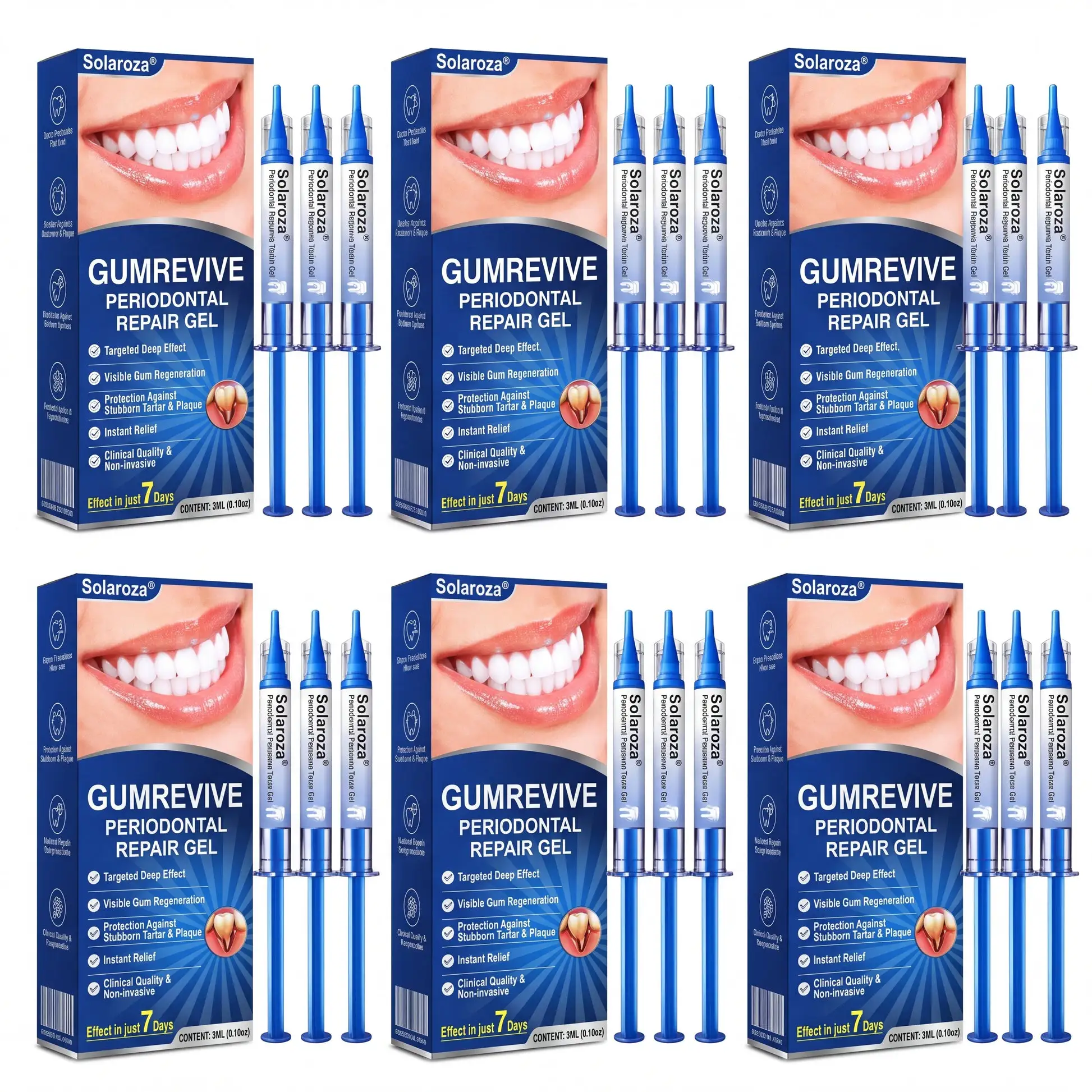 SOLAROZA® Gum Revive Periodontal Repair Gel