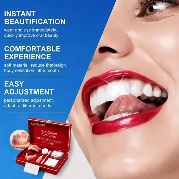 2026 Suction-Fit Denture Set