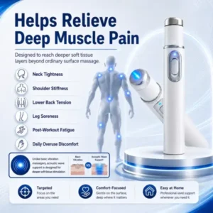 Ultrasonic Shock Wave Therapy Massager