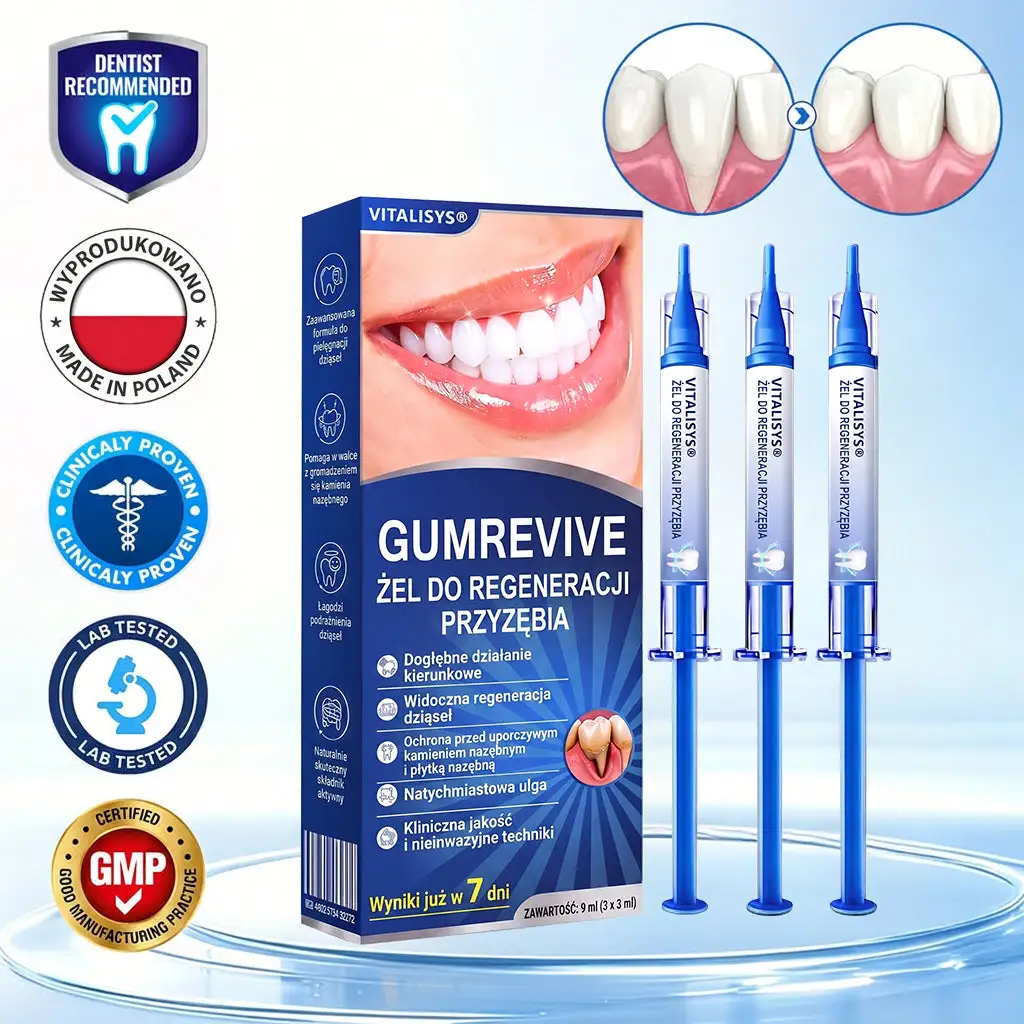 Vitalisys® GumRevive – regenerujący żel do dziąseł
