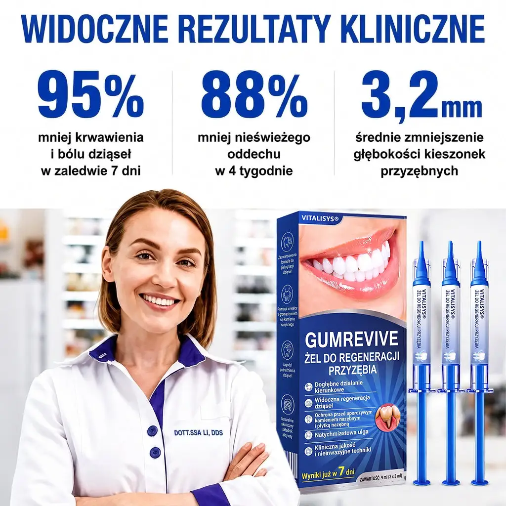 Vitalisys® GumRevive – regenerujący żel do dziąseł