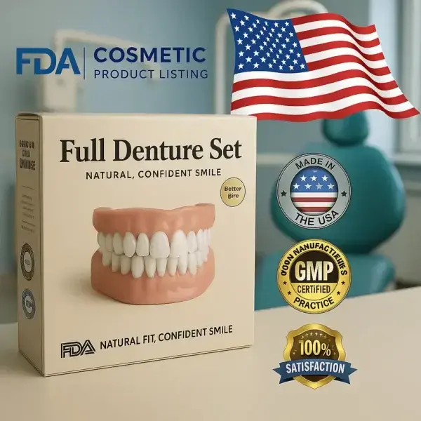 Yagoo® Advanced Customized Full Denture Set