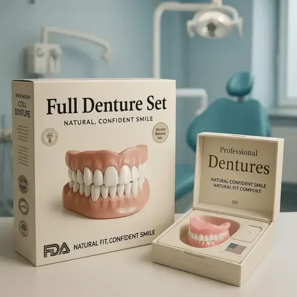 Yagoo® Advanced Customized Full Denture Set