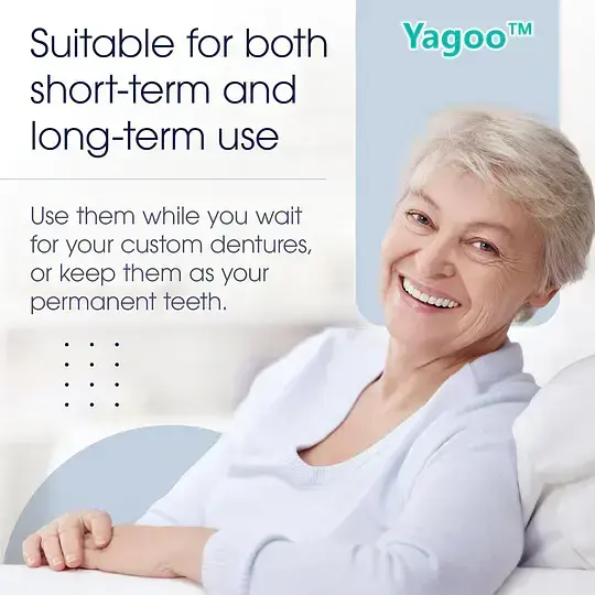 Yagoo® Advanced Customized Full Denture Set